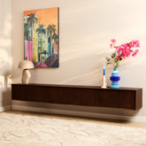 Zwevend tv meubel Madison Brown | 200 cm